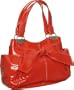 Orange Patent ''Sofie'' Satchel