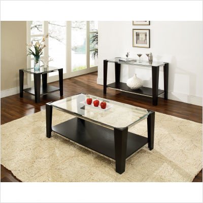 Bundle-33 Newman Cocktail Table Set in Espresso