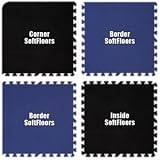 Alessco Checkerboard Soft Foam Rubber Flooring