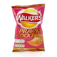 Walkers Prawn Cocktail Crisps - 1.2 oz - Pack of 6