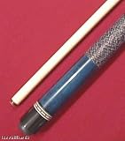 58 2 Pce Maple Pool Cue Stick Billiard 20 Ounce Blue