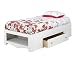 Dixie Twin Size Bed with Storage - Nexera Furniture - 313903