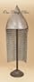 Medieval Metal Helmet W/Chainmail 25"H, 5"W