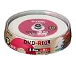 TDK �f�[�^�pDVD-R DL(8.5GB) �z���C�g���C�h�v�����^�u�� 2-8�{�� ���{�� �X�s���h��10���p�b�N DR85PWB10PS
