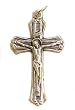 Small Crucifix - Pendant - 1 and 1/2in. Height - IMPORTED FROM ITALY