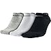 Nike Cotton Cushion No Show Ankle Socks (3 Pack) Multi-color Size Xl(12-15)