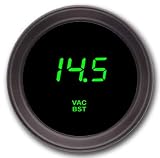 41ZxynTqgIL. SL160  Cyberdyne (A213E161Y) Green Boost Gauges   Vacuum/Boost, Memory w/ Black Bezel Reviews