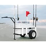 Sea Striker BRSC-DLX Beach Runner Deluxe Fishing Cart with Pneumatic Wheels