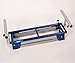 HICO UWC4000 Compact Folding Miter Saw Stand with Machine Mounts and Material Roller Supports