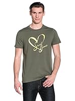 Sweet Years Camiseta Manga Corta (Verde Militar)