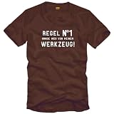 Regel N°1 - Hände weg von meinem Werkzeug - T-Shirt Gr. XXL