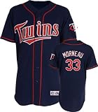 Justin Morneau Minnesota Twins #33 Navy Youth Player Jersey