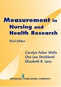 Measurement in Nursing and Health Research: Third Edition