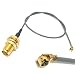 20 cm WLAN-Antenne-Pigtail Hirose U.FL IPX Ipex-Stecker / RP-SMA-Einbau-Kupplung RSMA
