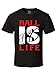 Gs-eagle Men's Ball Is Life Graphic T-Shirt