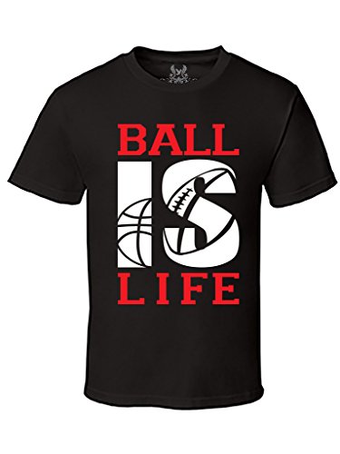 Gs-eagle Men's Ball Is Life Graphic T-Shirt