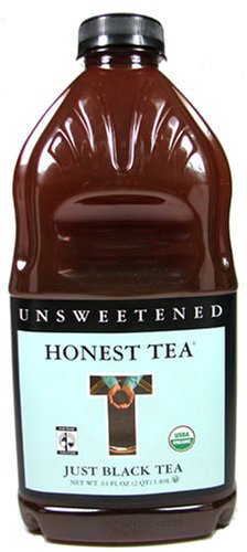 Childrens Toyshop  Gourmet Food : Honest Tea Just Black Tea, Unsweetened, 64 oz.