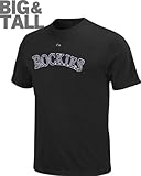 Colorado Rockies Big & Tall Official Wordmark T-Shirt