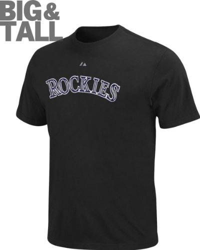 Colorado Rockies Big & Tall Official Wordmark T-Shirt