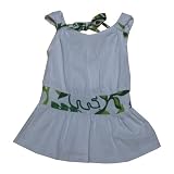 Urban Baba - Urban Baba - White Tennis Dress with Kiwi