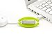 Medium Bobino Cord Wrap, Green (set of 2)