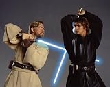 ブロマイド写真★『スター・ウォーズ/エピソード2』ライトセーバーを交える師弟/アナキン(ヘイデン・クリステンセン)、オビ＝ワン・ケノービ(ユアン・マクレガー) ヘイデン・クリステンセン