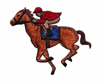 Amazoncom id 1332 western cowboy horse racing jockey embroidered Amazoncom id 1332 western cowboy horse racing jockey embroidered