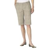 Mossimo  Black: Plaid Bermuda Shorts - Blue/ Tan