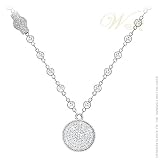 WILLOW GOLD: *MABANA DIAMOND MEDALLION + 7.63CT DIAMOND SERAPHIM NECKLACE*
