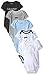 Calvin Klein Baby-Boys Newborn 5 Pack Short Sleeve Bodysuits Blue and Gray