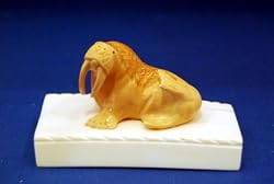 OLD IVORY WALRUS by JULIUS ALOWA