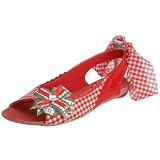 Irregular Choice Women's Panda Paw Peep-toe Flat