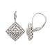 41ZyIsIu2qL. SL75  Gold Vintage Inspired Earrings Ceylon Sapphire Diamond