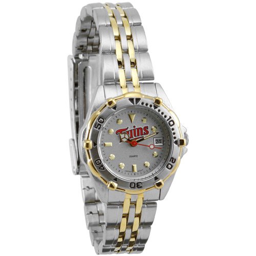 Minnesota Twins Ladies Stainless Steel All-Star Watch