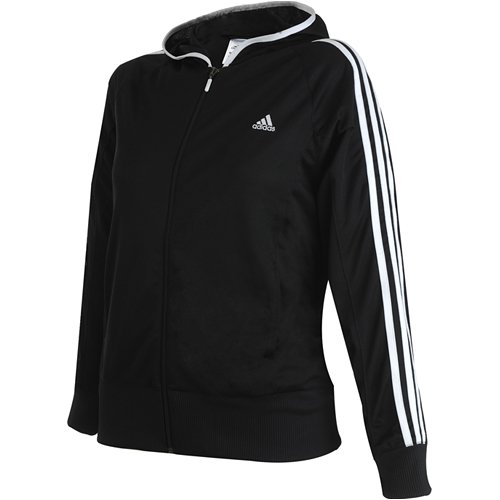 adidas Plus Size Mesh Jacket Womens