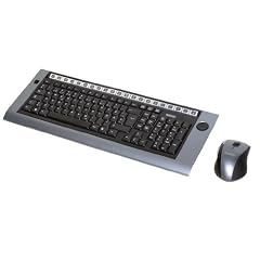 Silvercrest kabellose Multimedia Funk Tastatur und Maus Set, DE-deutsch) SmartLink Technologie 2,4 GHz, MS XP / Vista / 7 kopatibel