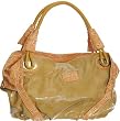 Huge Patent Croco Trim Satchel - Yellow Mustard or Grey Huge Patent Croco Trim Satchel - Yellow Mustard or Grey