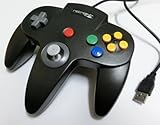 PC-USB N64型コントローラー(ブラック)
