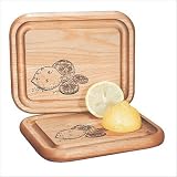Catskill Craftsmen 7-Inch Bar Board with Branded Lemons by Catskill Craftsmen