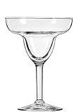 Libbey 9-Ounce Preston Margarita Glass, Clear, 4-Piece