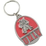UNLV Runnin' Rebels Silver Pewter Keychain