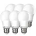 LE A19 Dimmable E26 LED Bulbs, 14W (100 Watt Equivalent) Light Bulbs, 1400 Lumens, 200° Beam Angle, E26 Medium Base, Pack of 8 Units (6 Pack Warm White)