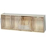 Quantum Storage Clear Tip Out Bin - 6 5/8in. x 23 5/8in. x 8 1/8in. Size