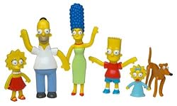 The Simpsons Bendable-Poseable Limited Edition 6-Piece Collectible Set - Series 1