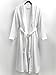 Turkishtowels Mens and Womens Silk-soft Luxury Spa Robe