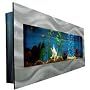 Searenity Wall Mounted Aquariums DORADO in Brushed Aluminum