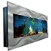 Searenity Wall Mounted Aquariums DORADO in Brushed Aluminum