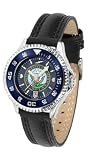 U.S. Navy MILITARY Womens Leather Anochrome Watch