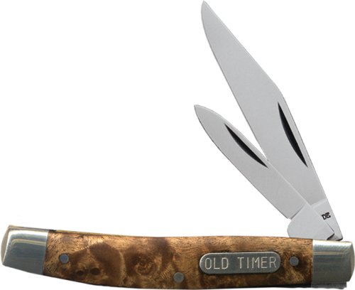 Schrade 33OTW Old Timer Middleman Jack Pocket Knife, Desert Iron Wood Handle On Sale