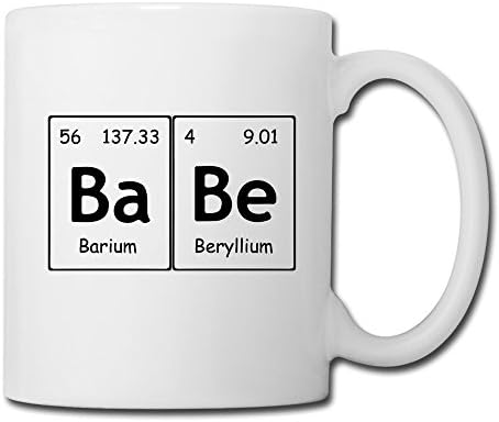 Perfect Funny Element Babe,Chemistry Ceramic Coffee Mugs White